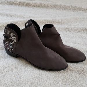 Grey Kenneth Cole booties